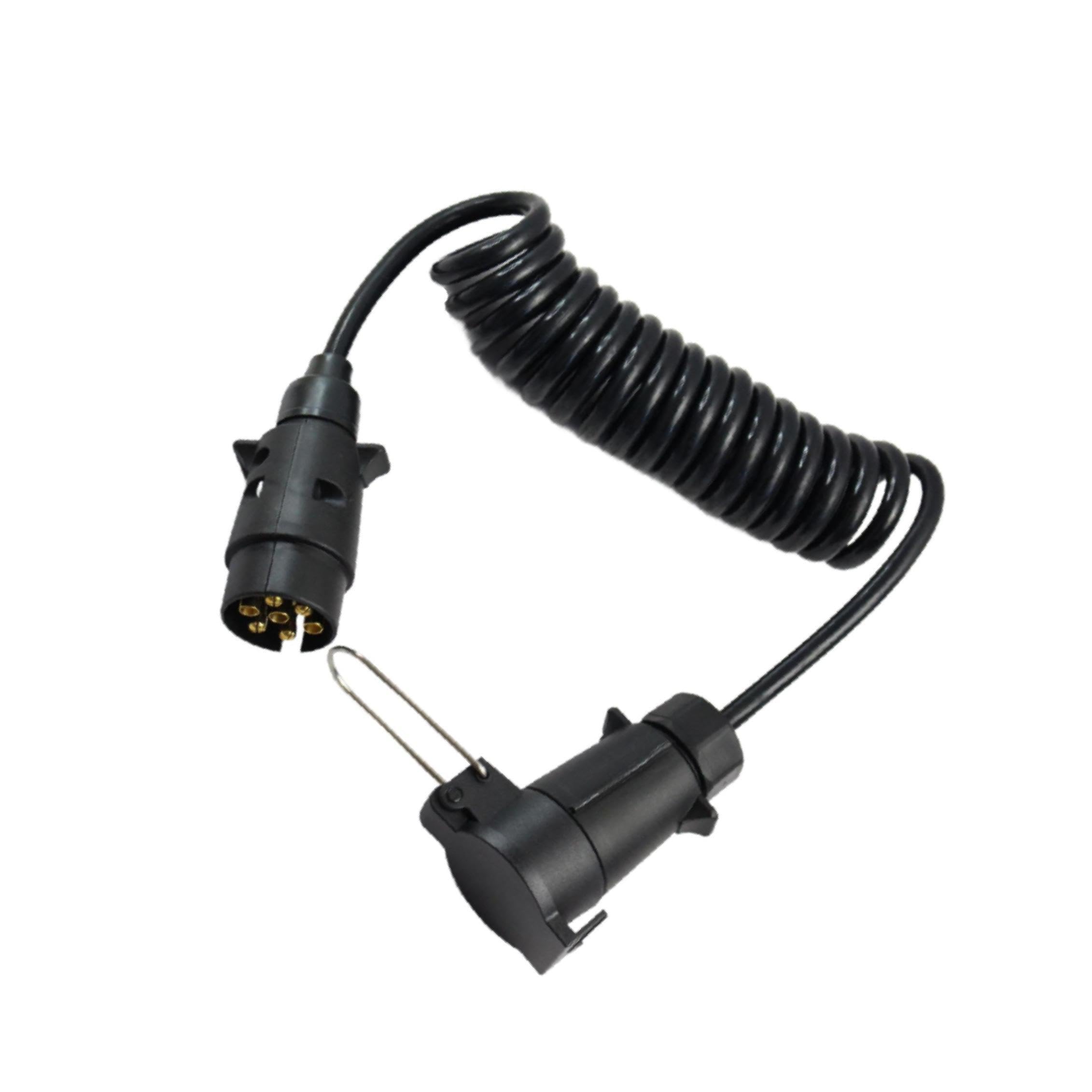 Cable de extensión de remolque 7 pines robusto para una conexión duradera y resistente 8