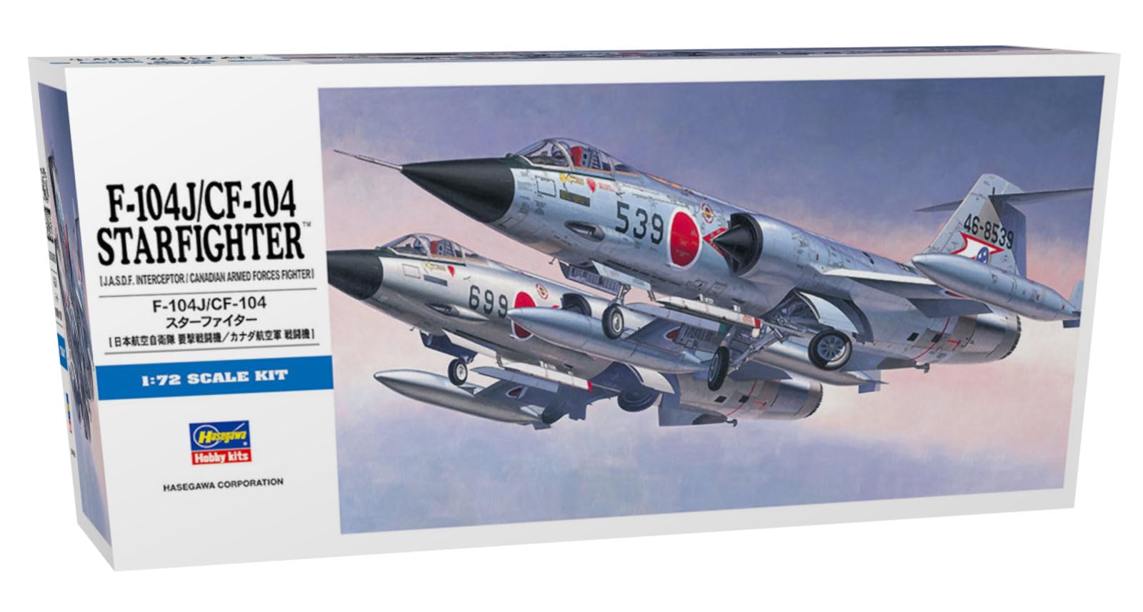 ハセガワ 1/72 航空自衛隊 F-104J/CF-104 スターファイター プラモデル