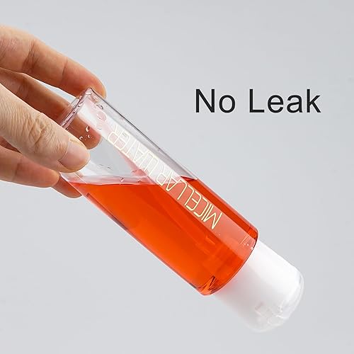 Miniatura 3 de Dispensador de bomba de empuje hacia abajo, paquete de 2 unidades de 3.4 onzas, aprobado por la TSA, dispensador de removedor de esmalte de uñas,