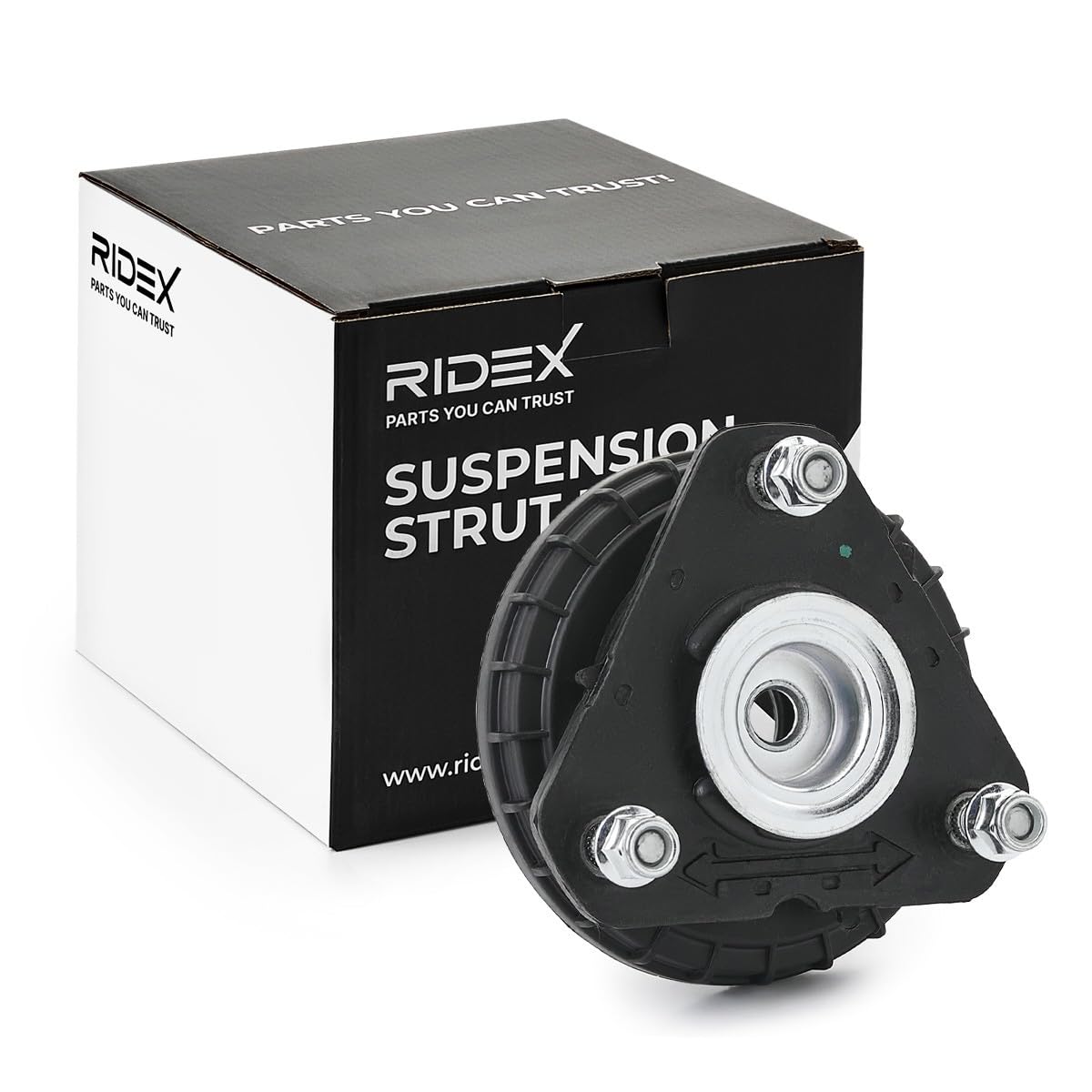 RIDEX 1180S0401 Copela de amortiguador Delantero con juego de tornillos Compatible con HONDA CIVIC VIII Hatchback FN, FK