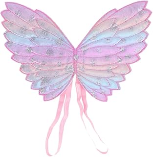 NOLITOY 1 Peça Asas De Cosplay Para Meninas Asas De Simulação Asas De Desempenho Cosplay Asas De Anjo Para Festa Asas De Anjo Para Crianças Performance Adereços De Performance