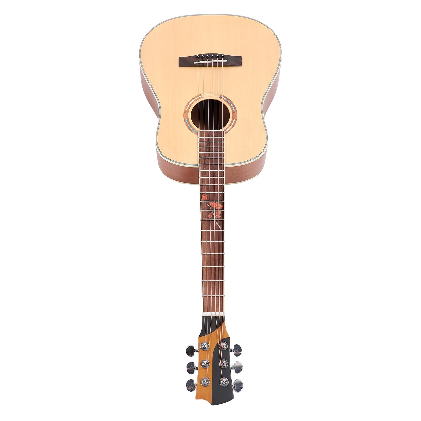 6 Strun dla Początkujących 34 -cin gitarę akustyczną Gitary Folk Hallow High Gloss Solid świerkowy Top