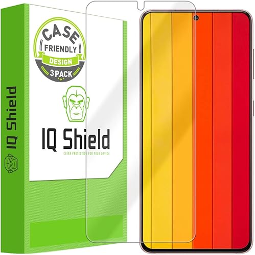 Miniatura 18 de IQShield Protector de pantalla compatible con Galaxy S9 Plus (paquete de 2) (compatible con fundas) Película de TPU transparente antiburbujas