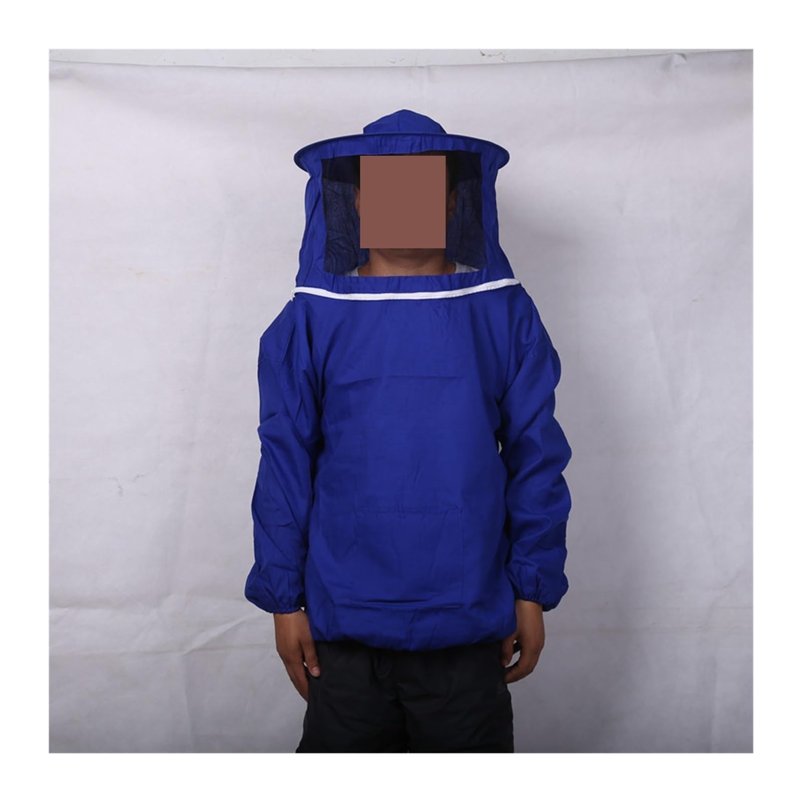 Beekeeping Suit Bee Clothes of with Hat Anti-Bee Suit Anti-Bee Bite Equipment Farming Color(Blu)