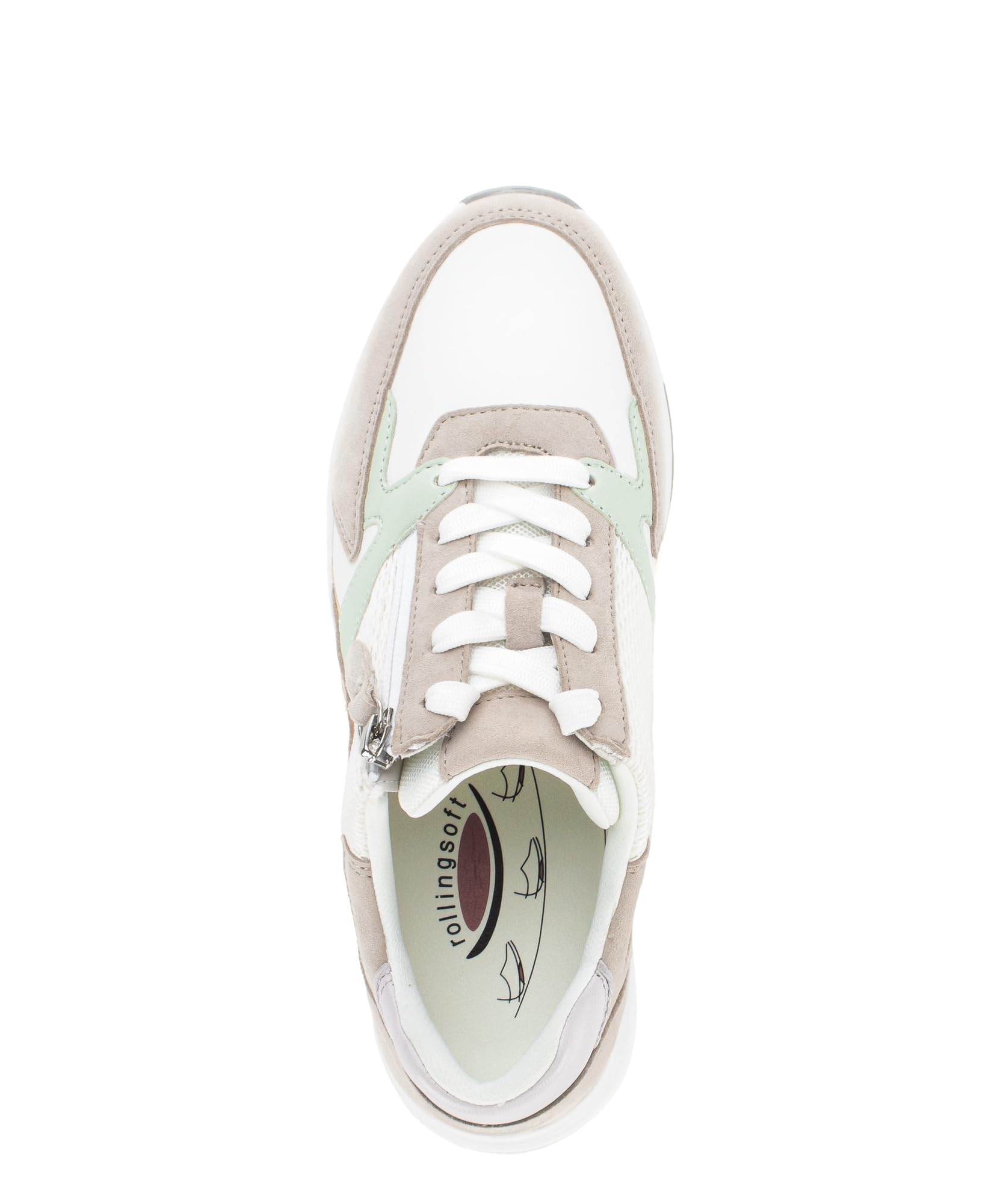 Gabor Damen Low-Top Sneaker, Frauen Halbschuhe
