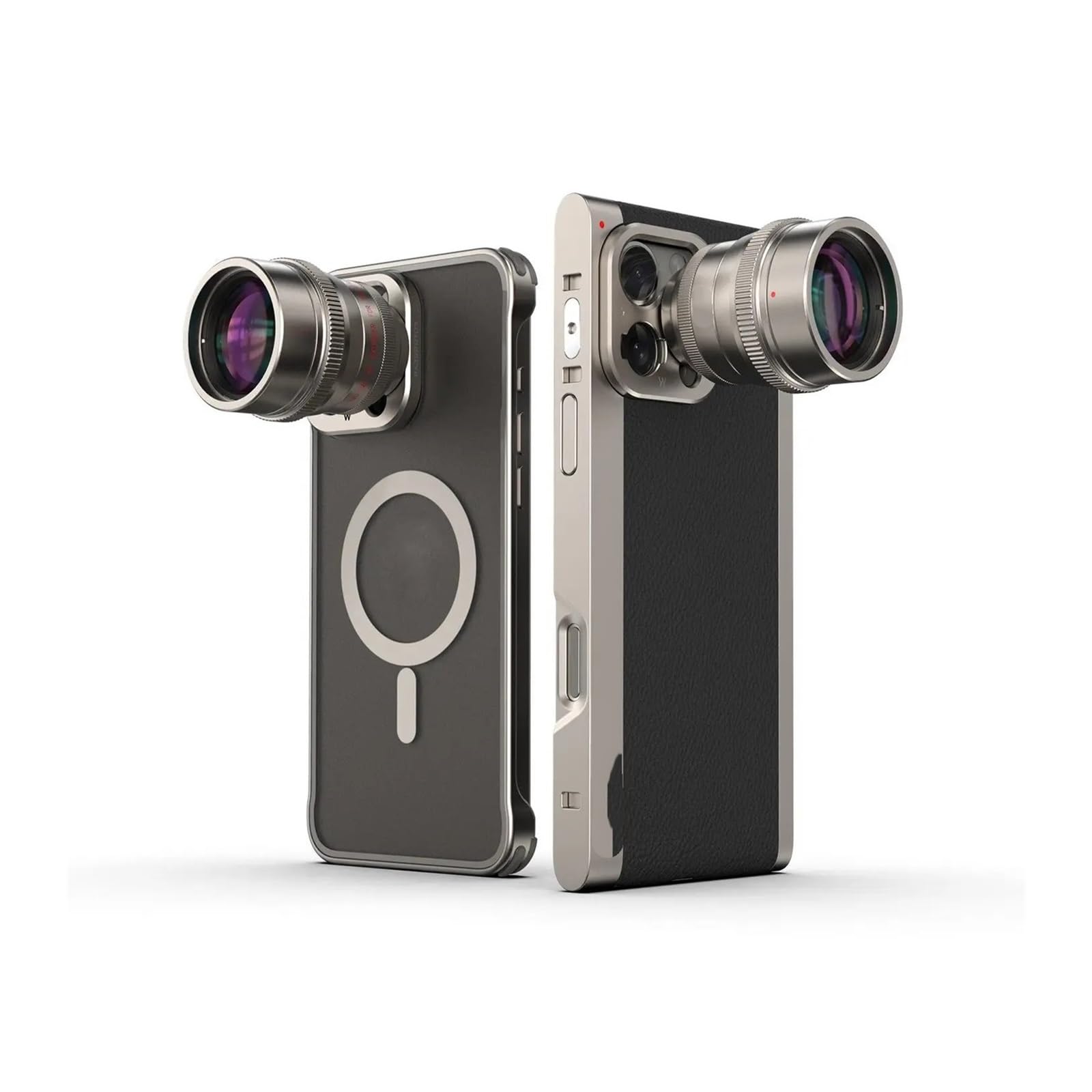 2X Telephoto Lens With 17mm Or T-mount Phone Lens For IPhone 16 Samsung S25 Ultra Xiaomi 15 Ultra Vivo Phone Case