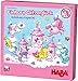 HABA 304539 - Einhorn Glitzerglück - Wolkenstapelei, kooperatives Stapelspiel mit Einhörnern und Wolken aus Holz, Spiel ab 4 Jahren