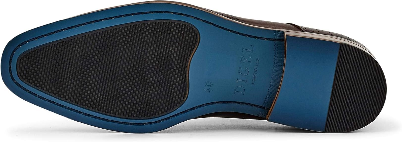 DIGEL Selleng Herren Business Schuhe | Echtleder Derbys mit Brogue-Muster, Elegante Schnürschuhe für Büro, Hochzeit, Festliche Anlässe | Größe 46 EU