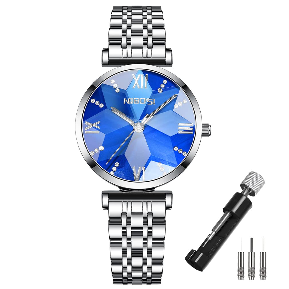 NIBOSI Women Watches Rose Gold Fashion Ladies Female Dress Luxury Simple Waterproof Stainless Girls Wife Gifts Wrist Watch