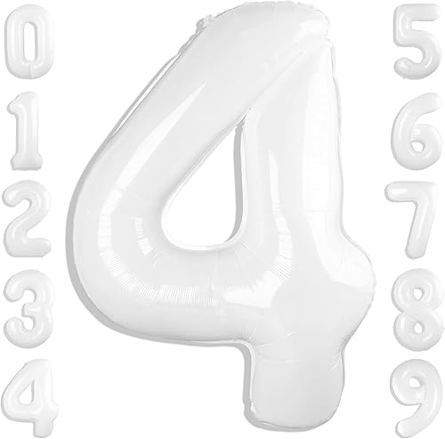 Vista 371 de Globos de números 0 de 40 pulgadas, globos negros de números para números 10, 20, 30, 40, 50, 60, 70, 80, 90, 100, globos de números 10, 20, 30, 40
