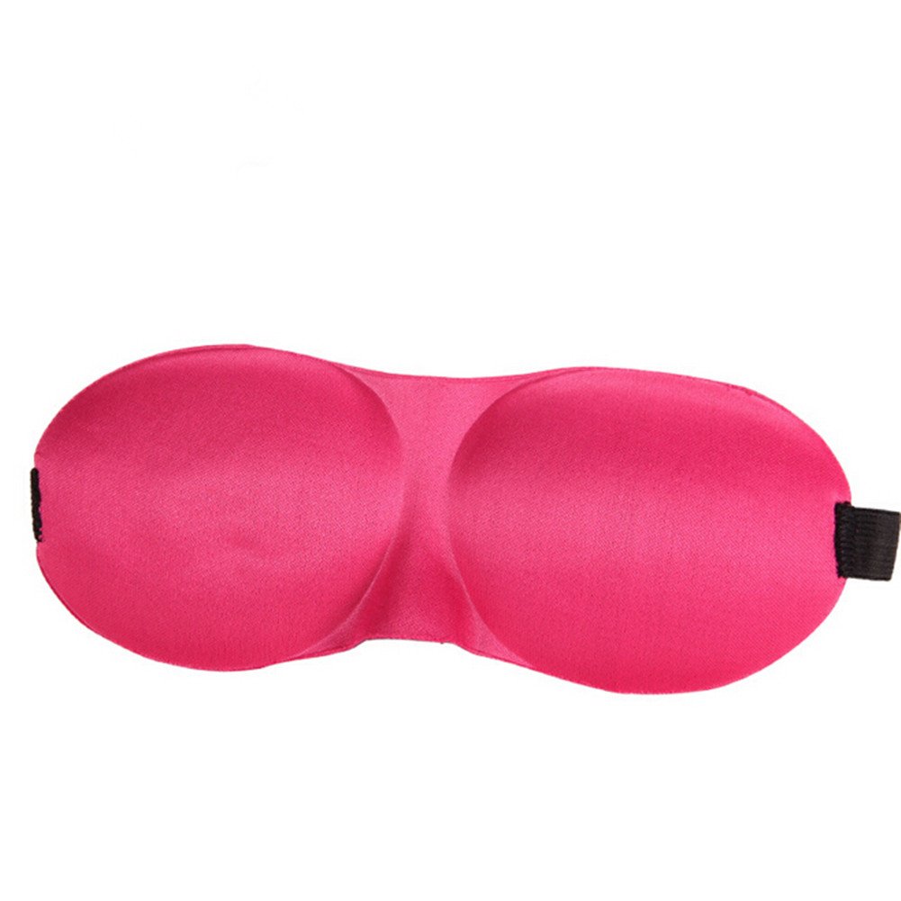 Remeehi Lightweight Memory Foam Comfortable 3d Eye Mask Rose Pink
