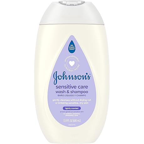 Johnson's Baby Body Wash & Shampoo: Sensitive Skin Care for Your Little One