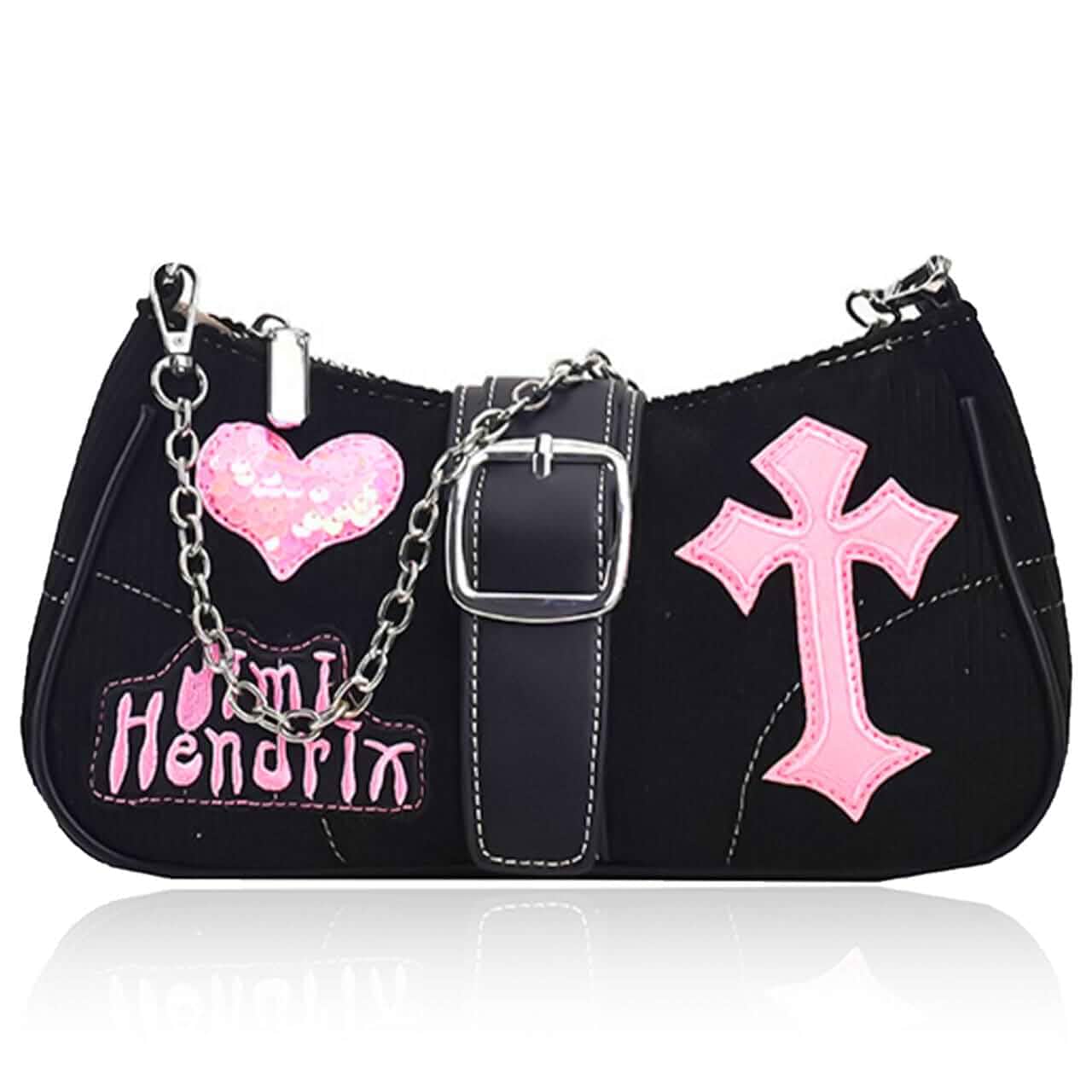 JeVenis Y2k Accessories Y2K Purse Cross Crossbody Bag Retro Vintage Cross Purse Clutch Alt Accessories