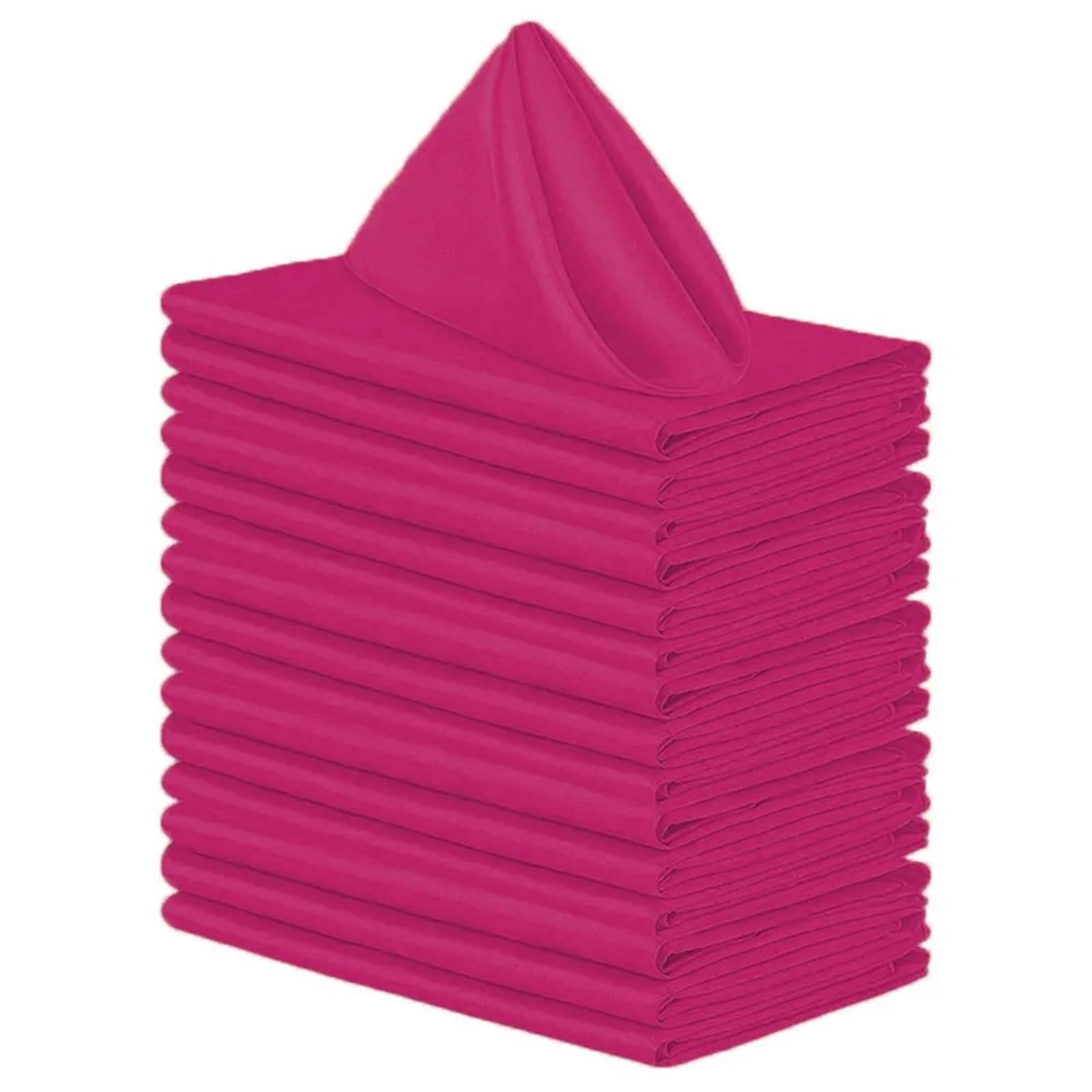 Cloth Napkins 10pcs 30x30cm Wedding Decoration Satin Napkin Soft Reusable Dinner Napkins Washable Table Hotel