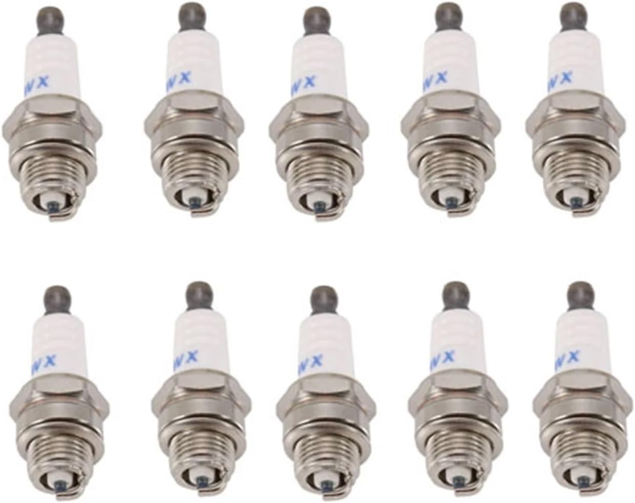 10Pcs Lawn Mower Spark-Plug L7Tc Br2Lm Fit For BS Motors 55Mmx22Mm parts