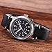 Baltany S2049 Military Watch, Field Watch with NH35 Date Automatic Movement, 24 Hour Watch for Men (Black Dial Black Strap)