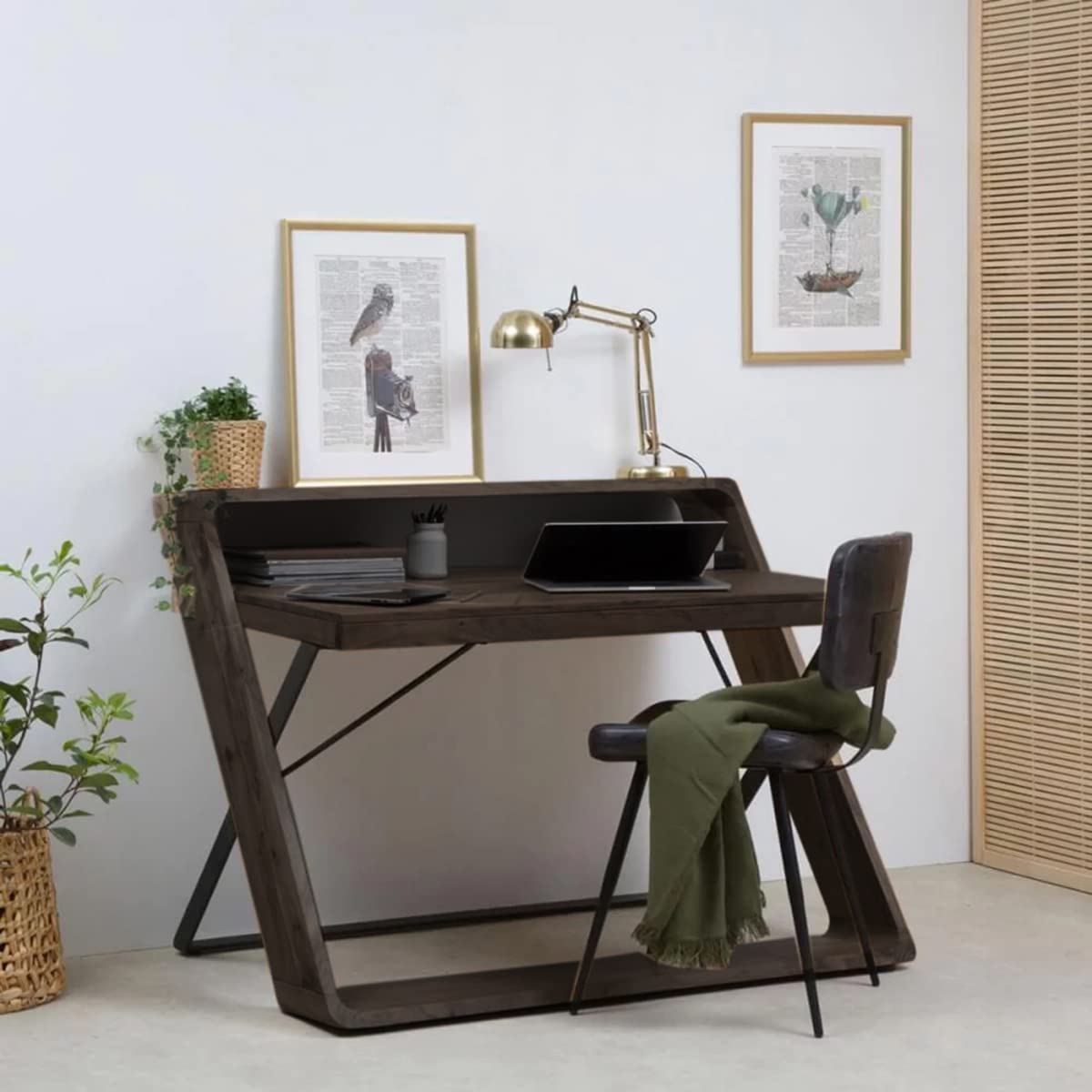 Buy The Attic Belfast Study TableSolid Wood Computer Table, Office