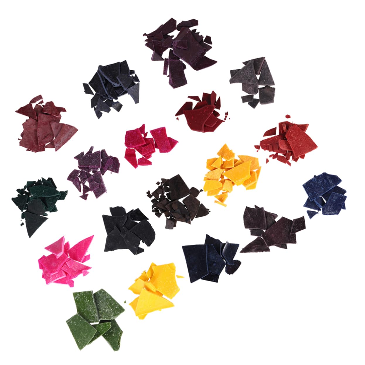 18pezzi Per Cera Fai Da Te Coloranti Per Candele Soia in Fiocchi Adatta Cera e Paraffina Professionale e Domestico
