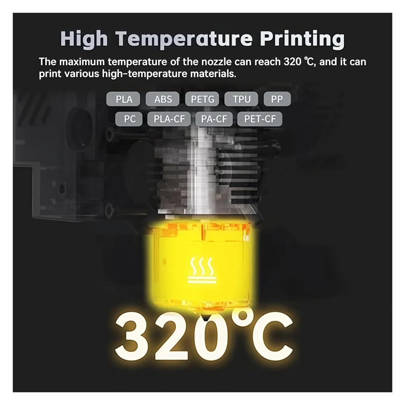 Compatible con Anycubic, Kobra S1/S1C Hotend Kit 0,4mm