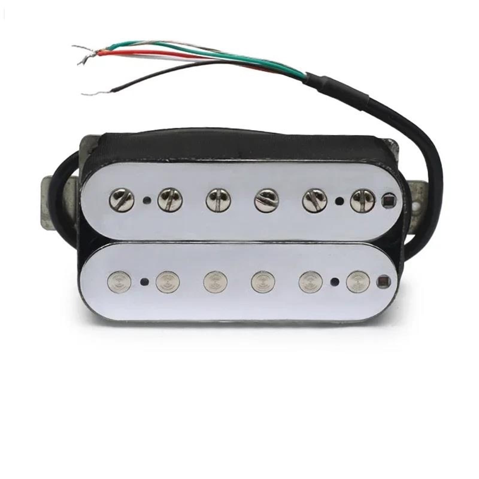 Przetworniki do gitary elektrycznej Alnico 5 Gitara Elektryczna Humbucker Pickup 4-rdzeniowy Cewka Rozdzielająca Podwójna Cewka Pickup Alnico V Części Do Gitary Chrome(B)