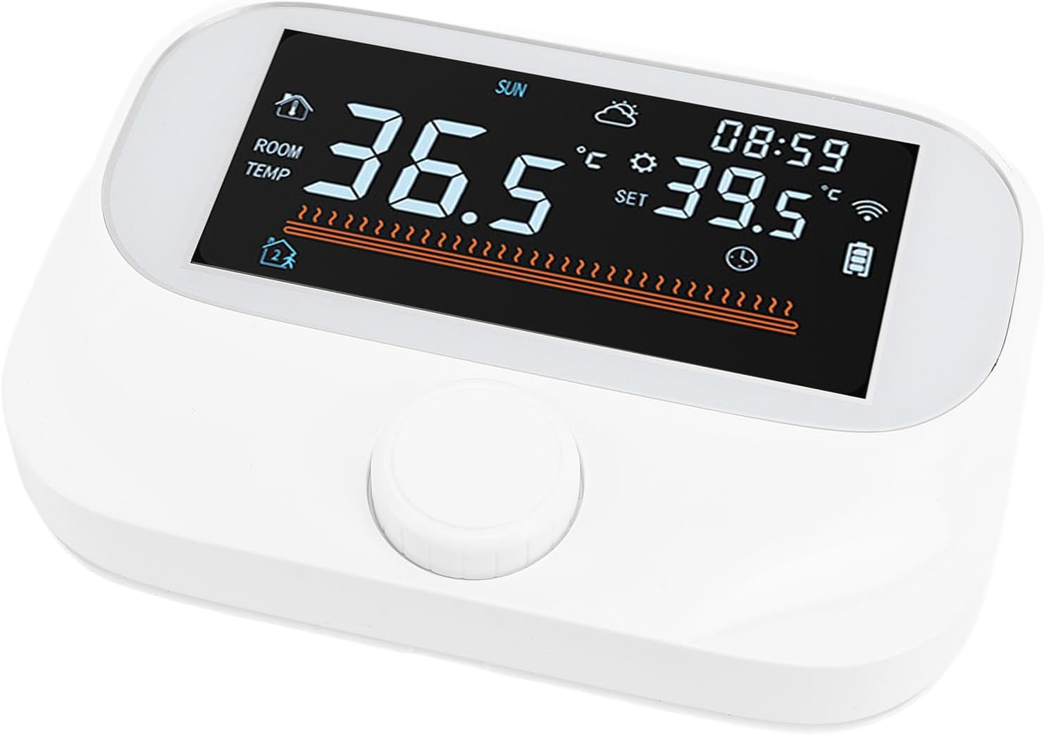 WALFRONT Smart Programmable Thermostat with APP Control and Voice Control for Home Heating Efficient Gas Boiler Temperature