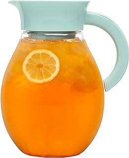 Primula The Big Iced Tea Maker and Infuser, Plastic Beverage Pitcher wit...