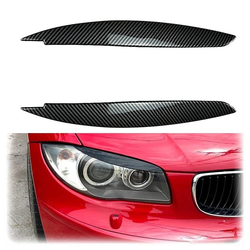 Feu arrière pour Série 1 E81 E87 : coque ABS look carbone pour modèles 2004-2014 - 2