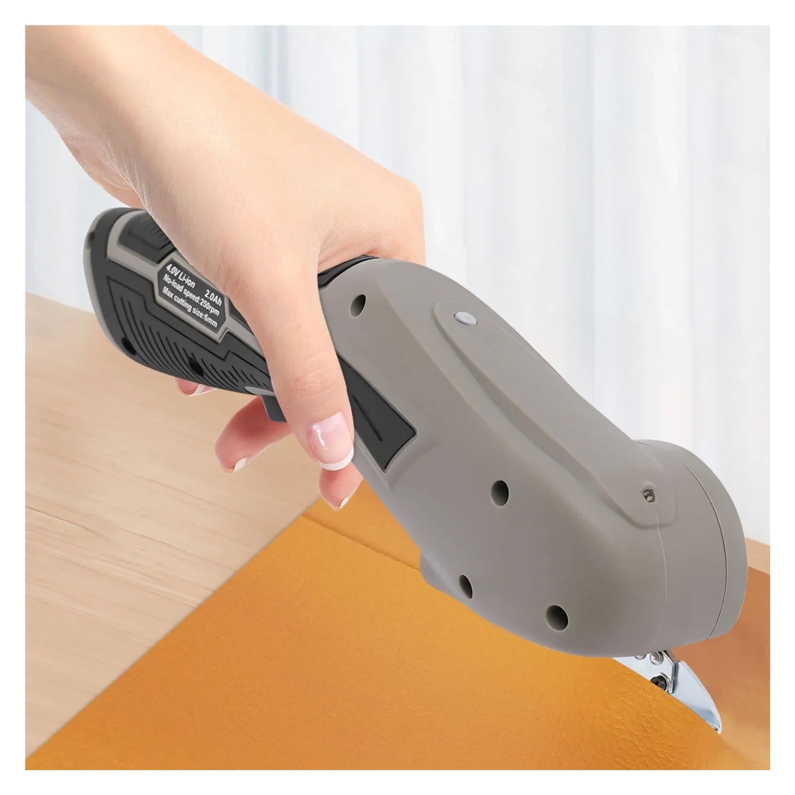 Tijeras Eléctricas, Cortador De Cartón Eléctrico, Inalámbricas For Cortar Tela Corte suave