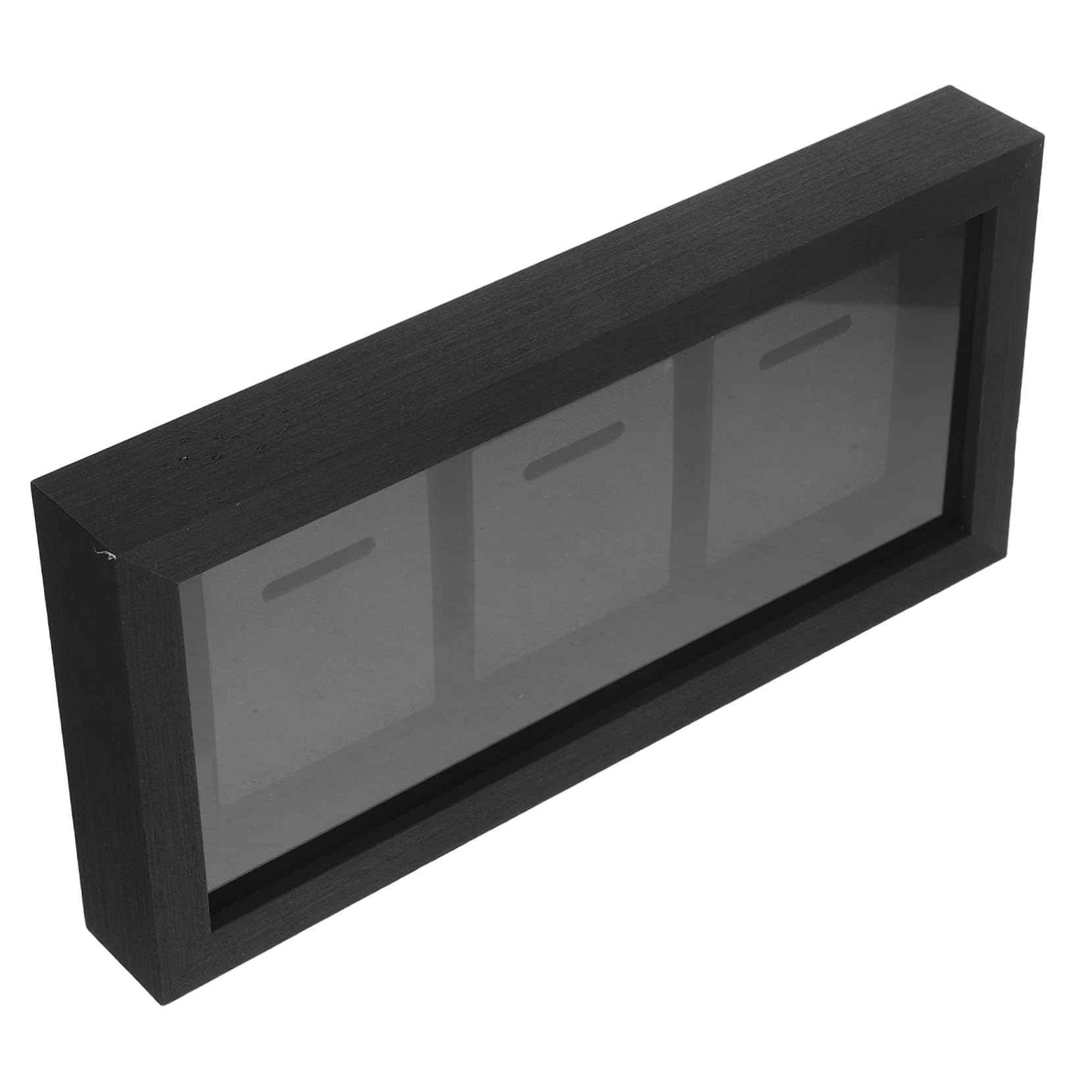 Rangement élégant pour trophées et médailles de marathon cadre bois iplusmile