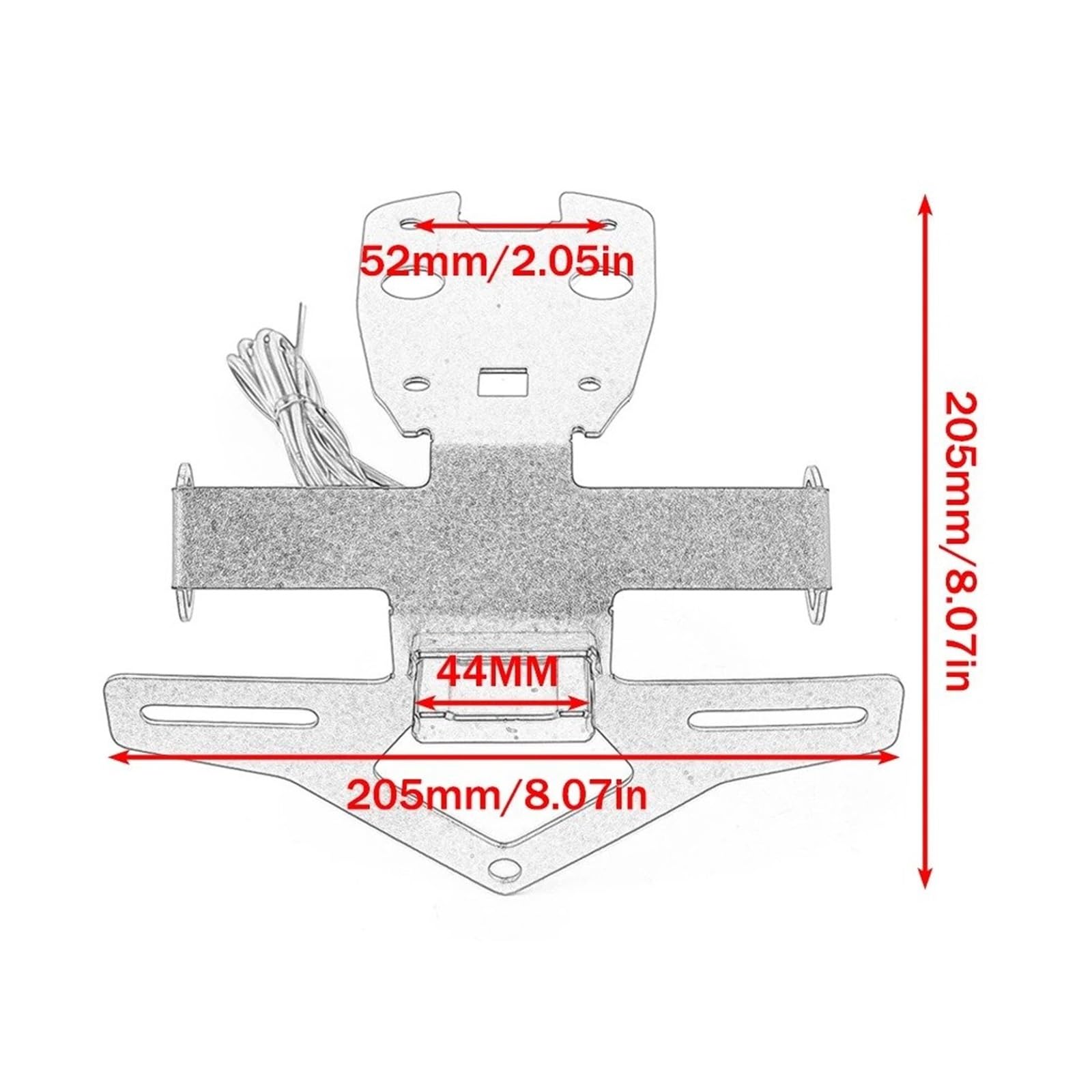Porta targhe Moto Per DUCATI Panigale V4 V4S