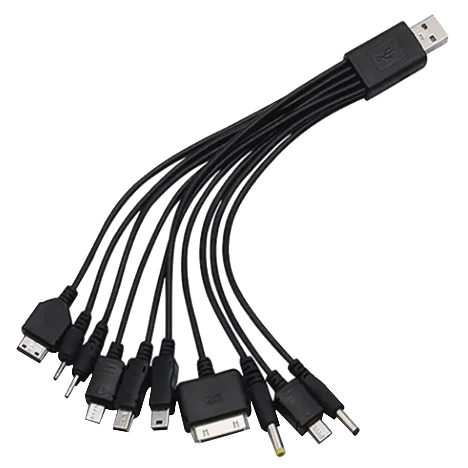 Cordon universel multi-charge et câble USB 10 en 1 pour MP3 et mobiles