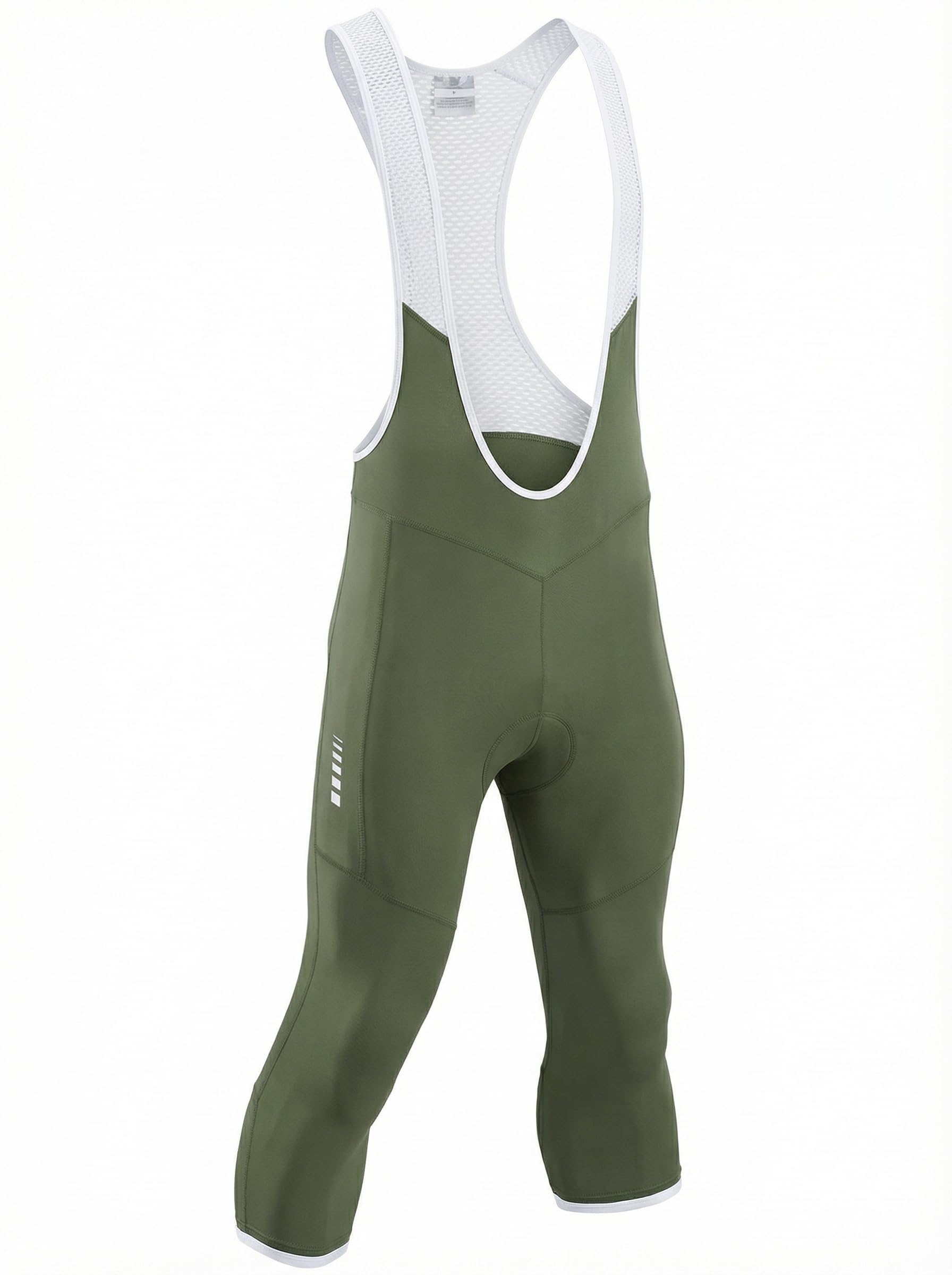 Przewalski Radlerhose Herren 4D Gepolstert, Fahrradhose Herren mit Tasche für Straße und Bergfahrten