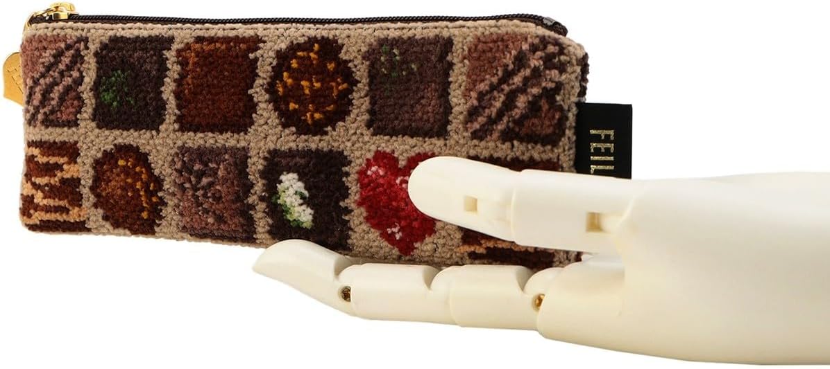 Fayer FDC-257058 Women's Pencil Case, Brown (1I9525127058440)