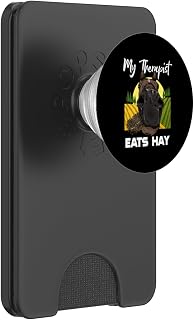 Horse Lover Horseback Riding Hay Horse Rider PopSockets PopWallet for MagSafe