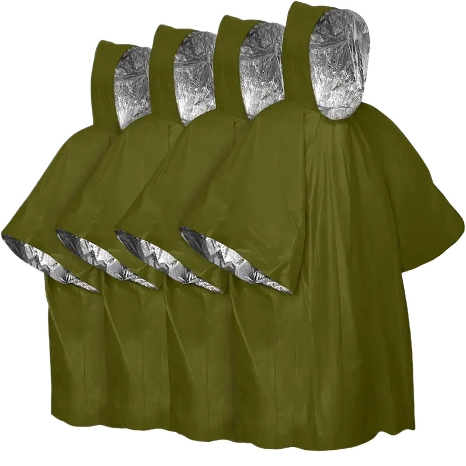 Poncho Impermeable Poncho de lluvia reutilizable y resistente a la intemperie for hombres, mujeres adultos, ideal for acampar, hacer senderismo suministros emergencia