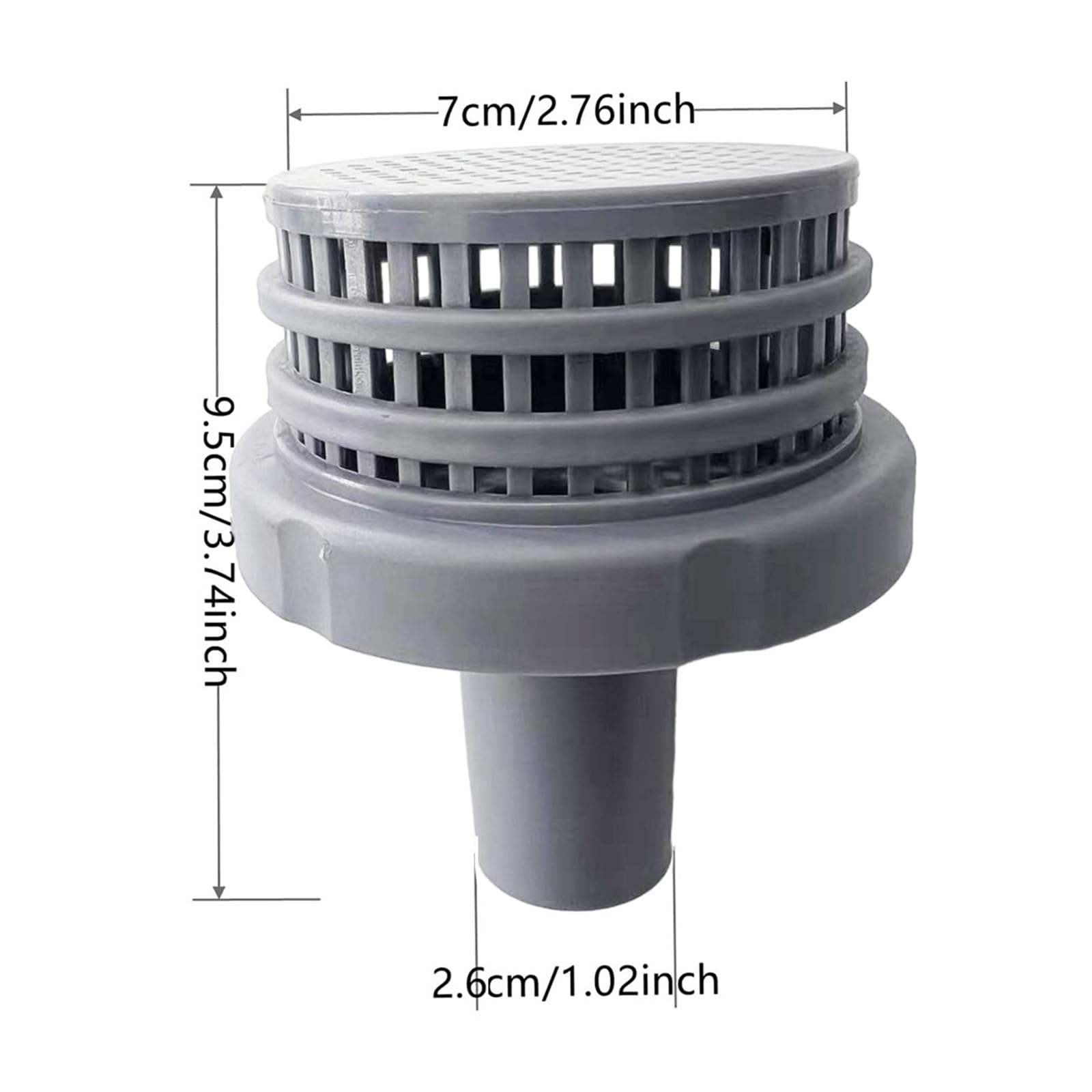 Piezas de piscina de suelo con filtro de salida y boquilla de entrada y tapón de tapón de piscina para 25022E 1500