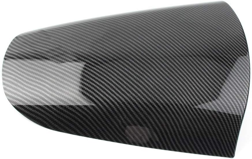 Motorcycle Rear Seat Cover Fairing Cowl Back Passenger Pillion Tail ABS End Cover Fit for Kawasaki Ninja ZX12R ZX-12R 2000-2005 (Carbon Fiber Look)
