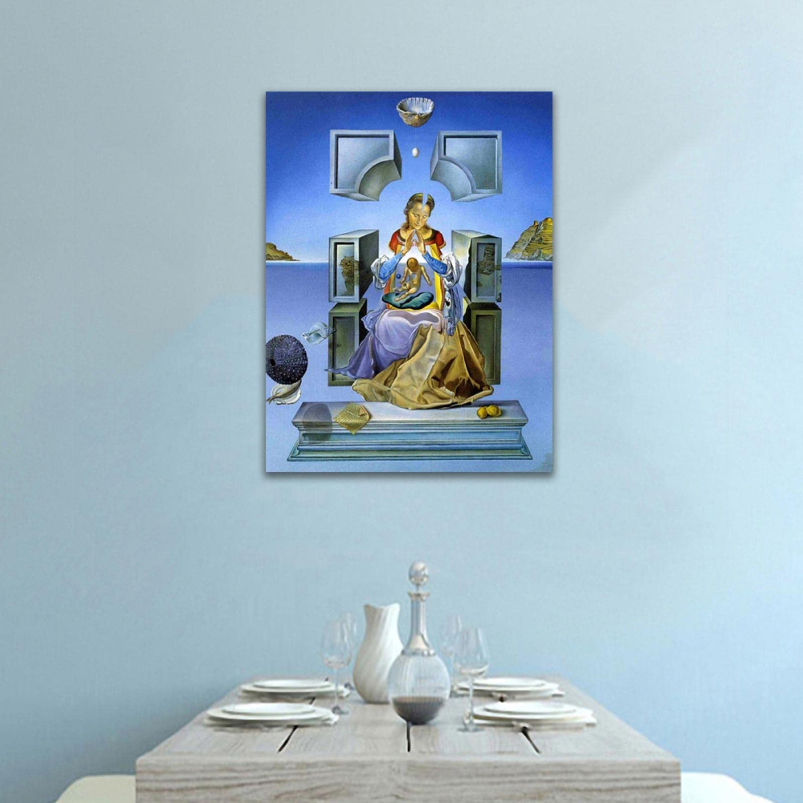 Amazon.co.jp: サルバドール・ダリの有名絵画。シュルレアリスムの絵画