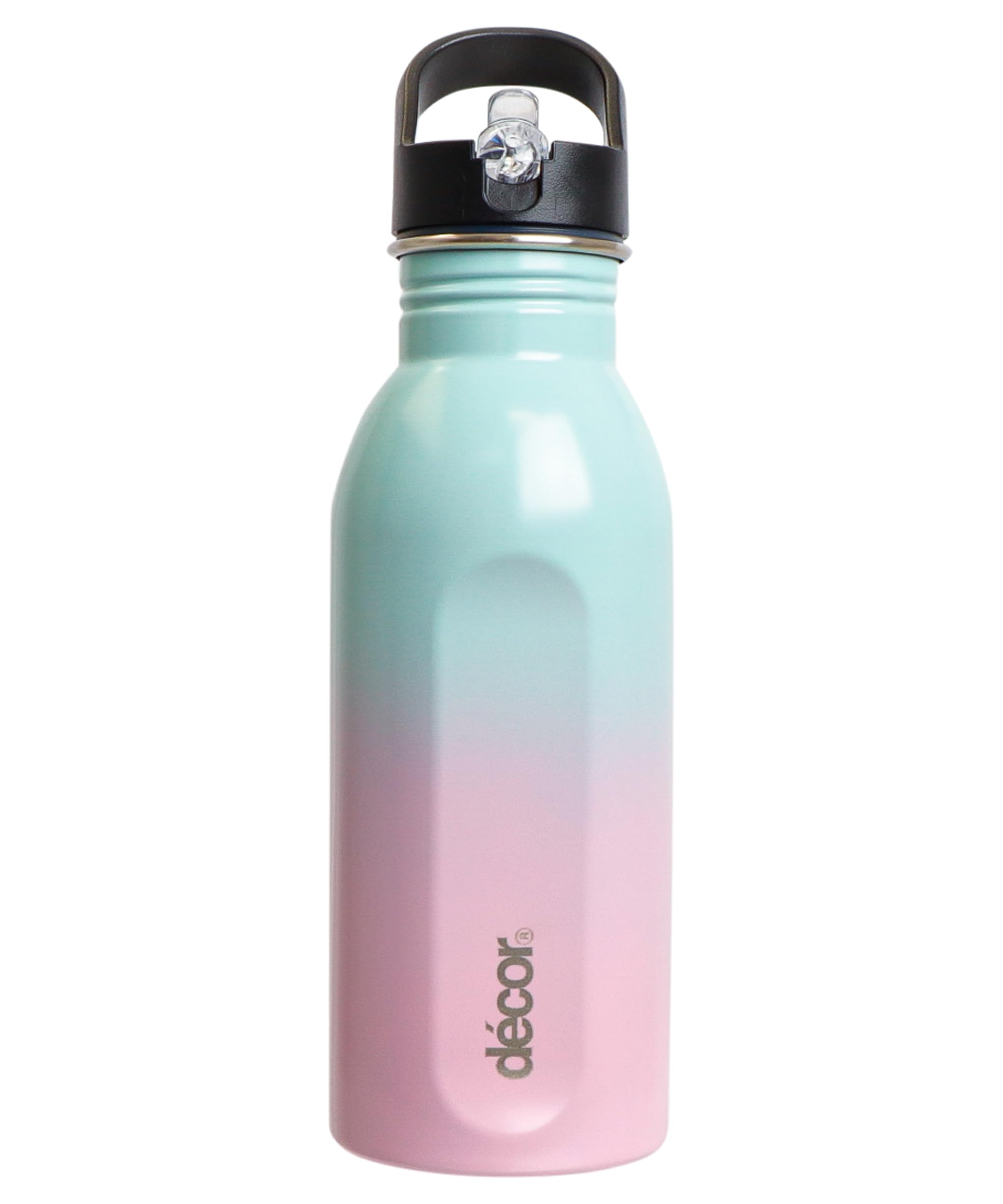 Sponsored Ad – Snap n Seal 500ml Stainless Steel Water Bottle with Straw, BPA Free - Leakproof Metal Flask with Carry Handle for School, Travel, Work & Gym - Ideal Drinking Bottle for Kids & Adults - Ombre