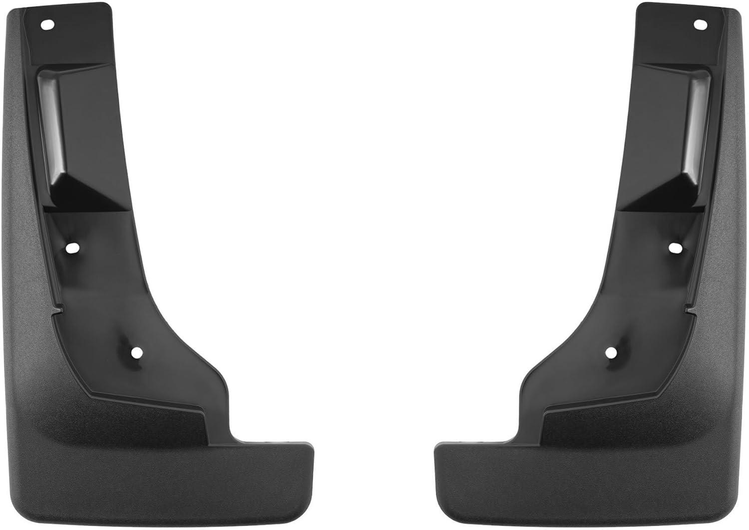 WeatherTech Custom No Drill Splash Guard MudFlaps for Ford Maverick, Maverick Hybrid, Front Pair (110146), Black