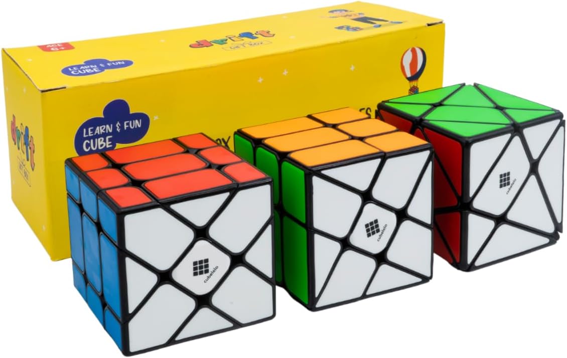 Cubelelo Drift Axis, Fisher & Windmill Stickerless Gift Box