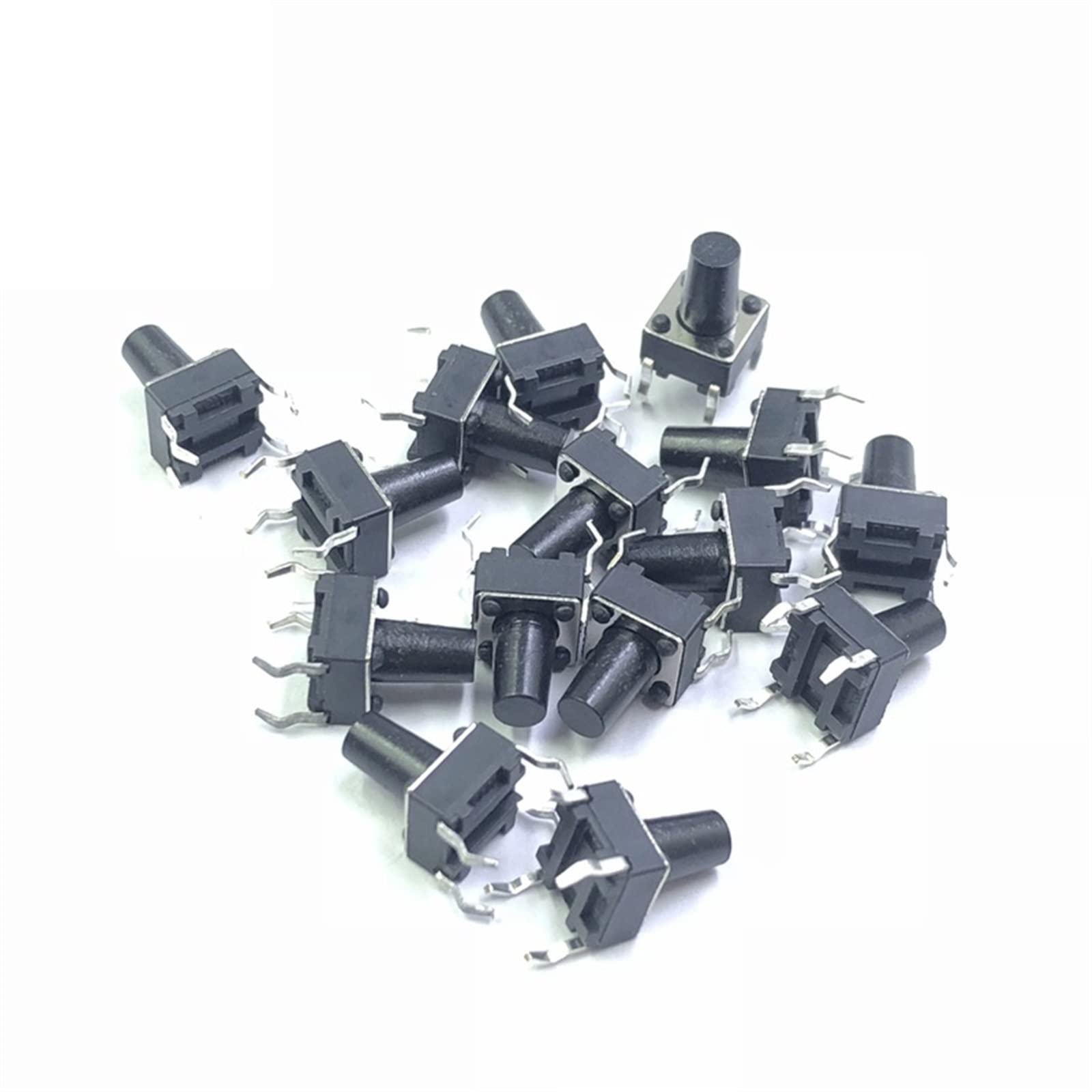 Interrupteur tactile 6x6x9mm dip 4 broches micro bouton poussoir dc12v pour circuit