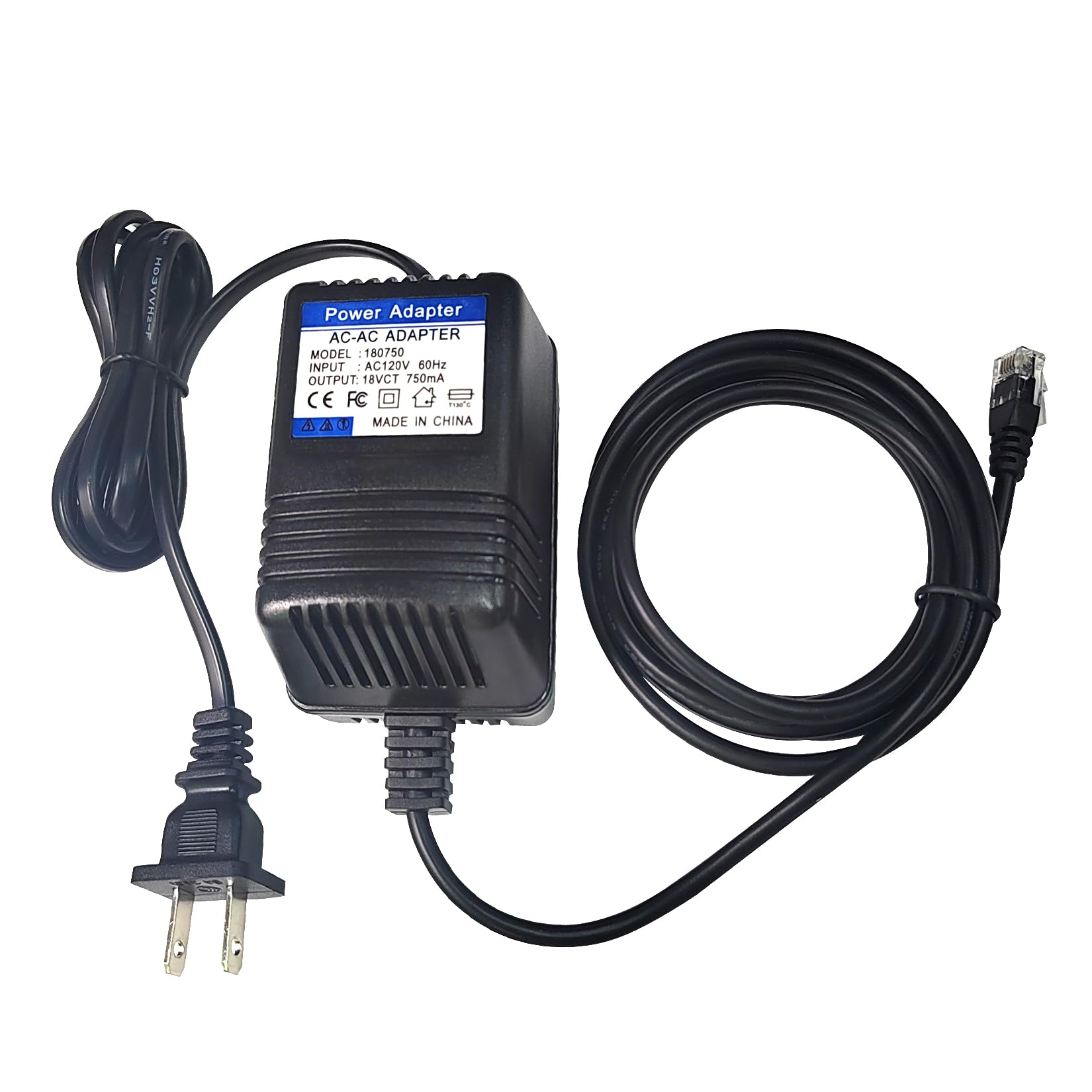 Amazon.com: Fesasn 18V AC Adapter with Phone Plug Connector