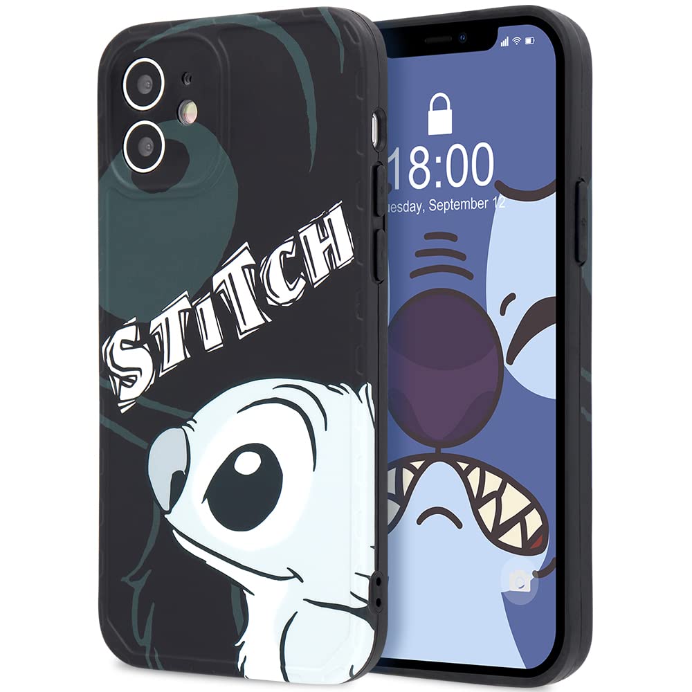 Cusphorn Phone Case for iPhone 12, Cute Cartoon Personalized TPU Protective Durable Shockproof Dropproof Phone Cover Compatible with iPhone 12 (Cartoon 03)