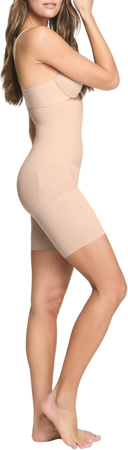 SPANX ASSETS High-Waist Mid-Thigh Short - Seamless Shapewear - Ultra-Firm Compression - Thigh & Tummy Control - Image 2