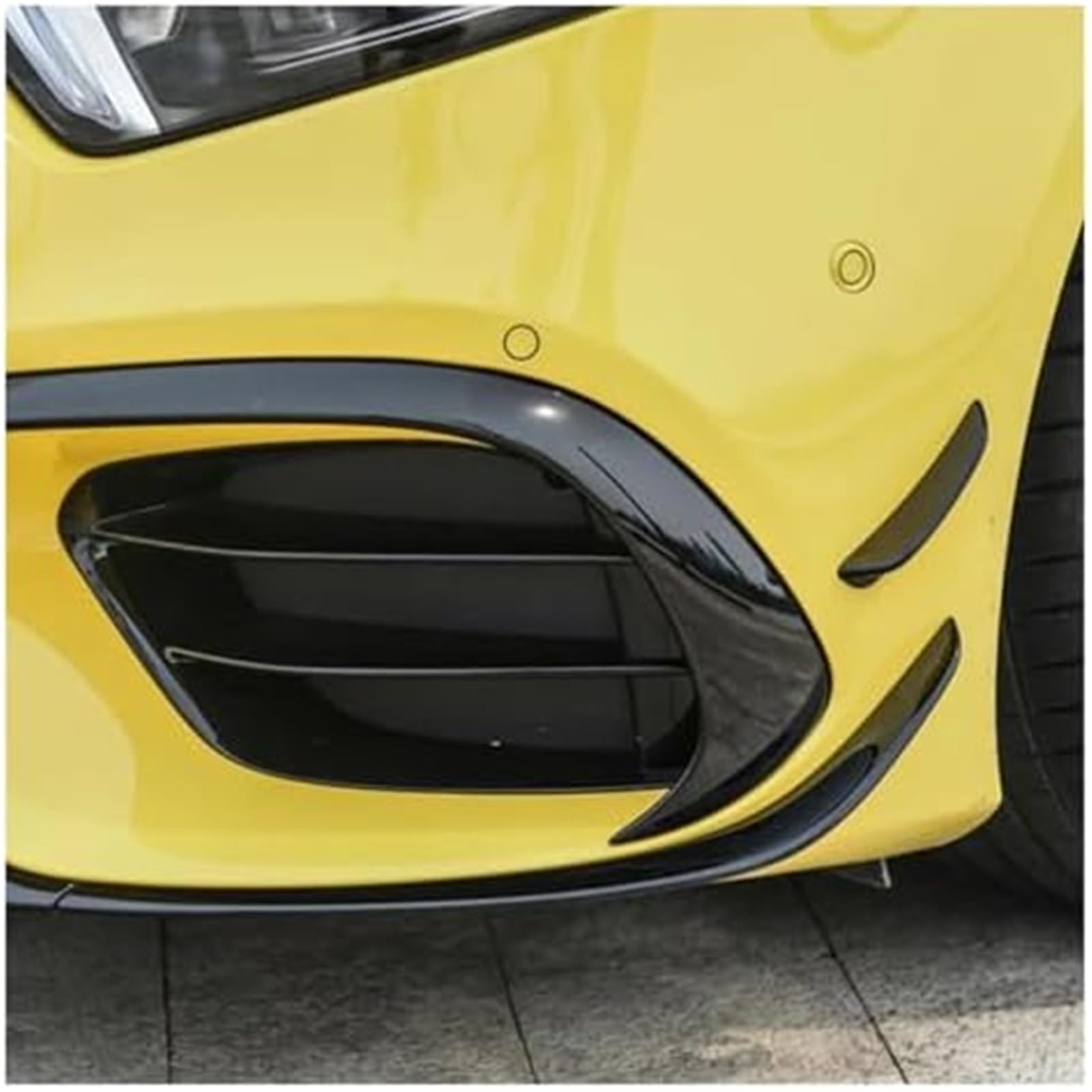 Splitter, dla Benz, dla Klasy A W177 A45, dla AMG 2018 + Spoiler