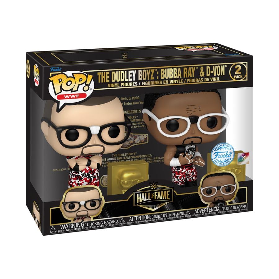 FUNKO - FUNKO POP! WWE  ダッドリー・ボーイズ　2pack デラックス限定 Amazon.com: Funko POP! WWE The Dudley Boyz 2-Pack with Hall