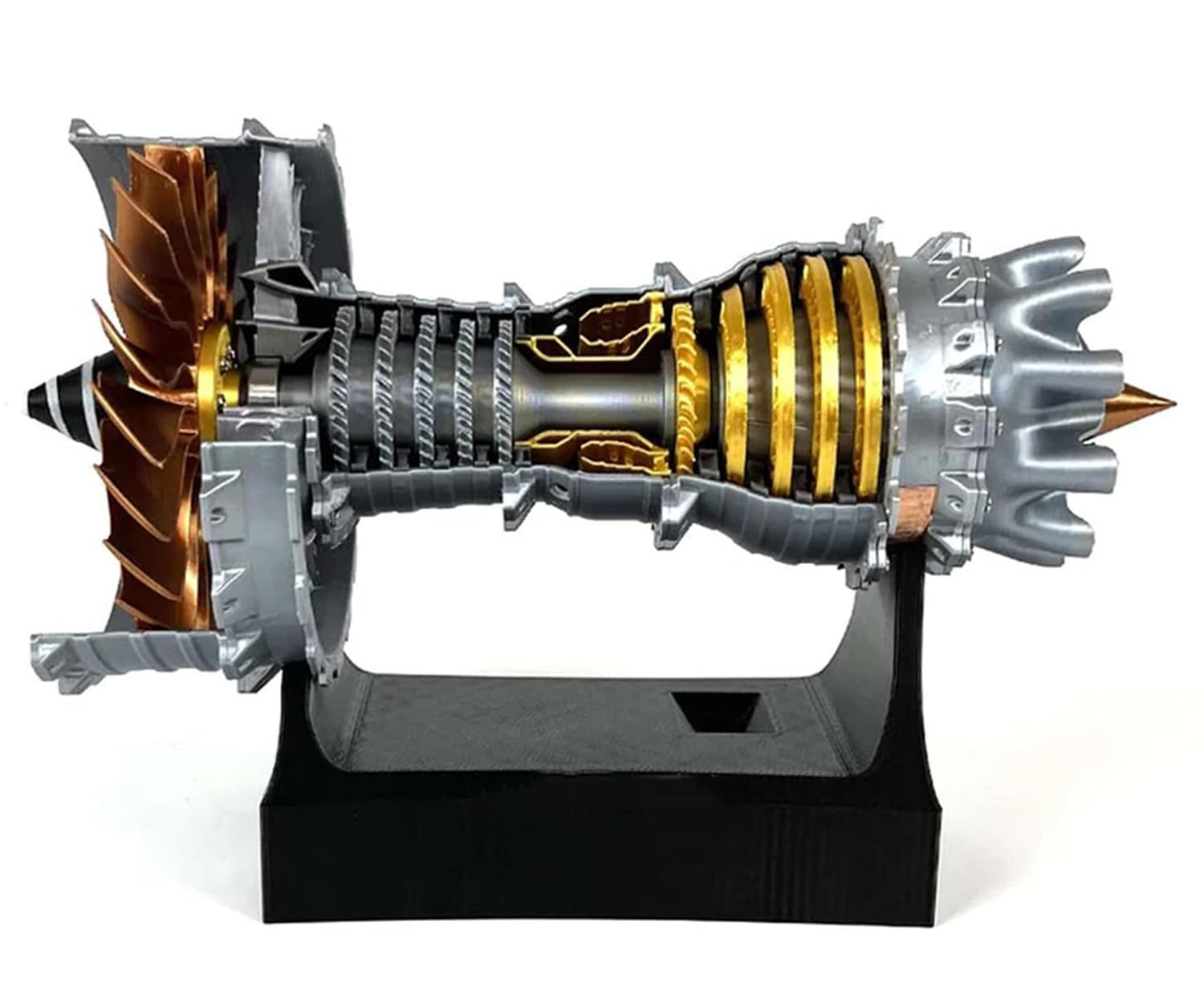 Turbina Del Motore A Getto, Kit Modello Di Montaggio Del Motore A Getto, Modello Di Lavoro Del Motore A Getto, Giocattolo Meccanico Scienza Giocattolo Da Desktop Ornamenti