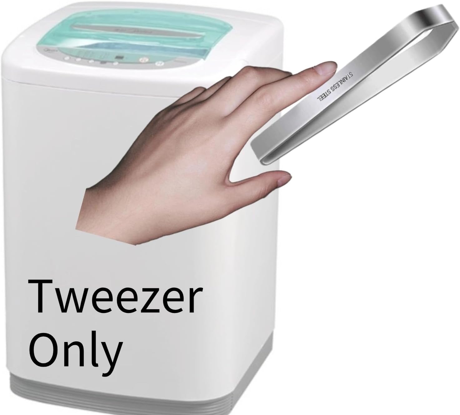 2024 Lasted Washer Defeathering 1.5HP Large Capacity (Plucker Machine),[Chicken Feathers]- (Chicken's Clothes Plucking) Processing and Dryer All in One Combination (Tweezers Shaped)