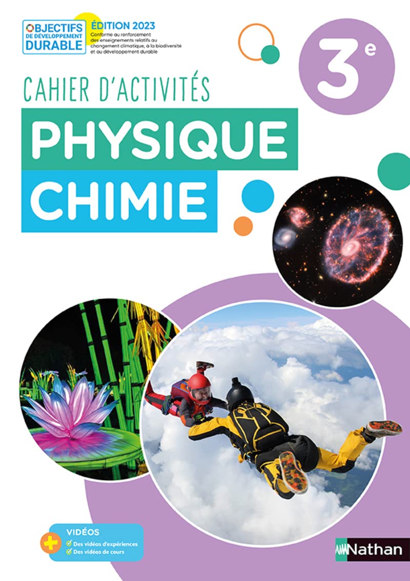 Physique-Chimie 3e - Cahier - Elève 2023: Cahier d'activités